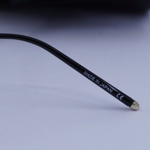 Montblanc MB0129O 002 Geometric Eyeglasses 49mm – Gold - Picture 9 of 10